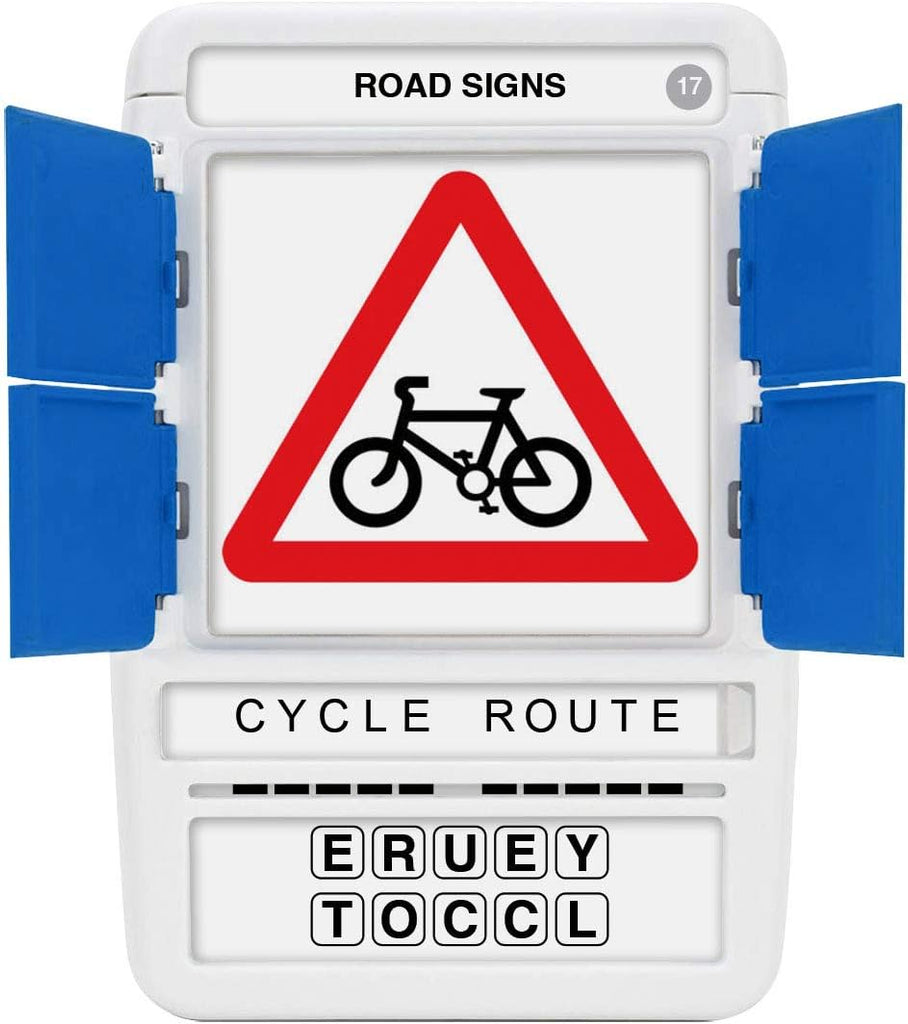 a road sign for cycle route in Uk