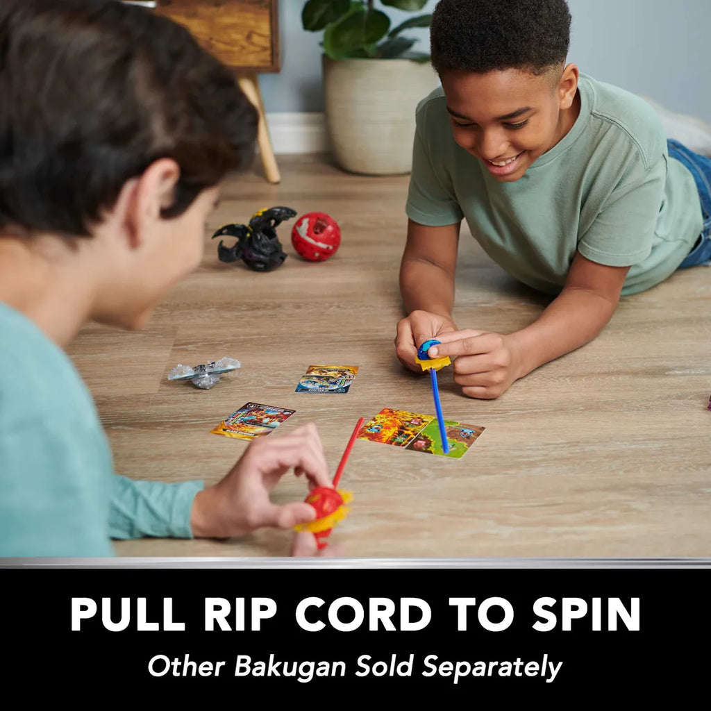 Pull RIP Cord TO Spin