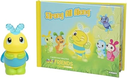 Playskool Glo Friends Bumblebug with storybook
