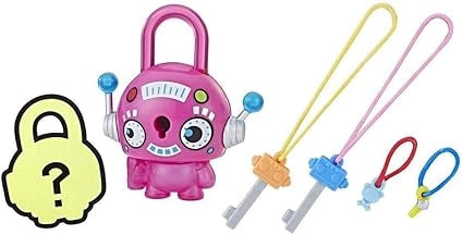 Pink Lock Stars Single Padlock with Accessories