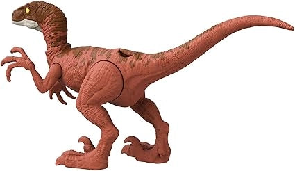 Back Pose of VelociRaptor Action Figure