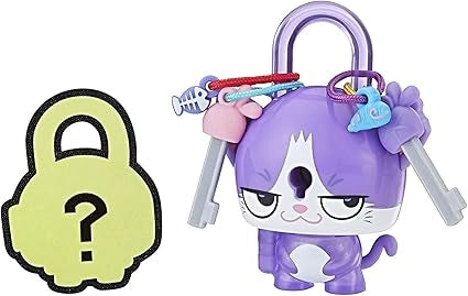 Hasbro Lock Stars Padlock Purple/White with keys