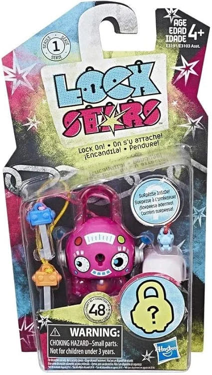 Hasbro - Pink Lock Stars Single Padlock Series 1 Pack