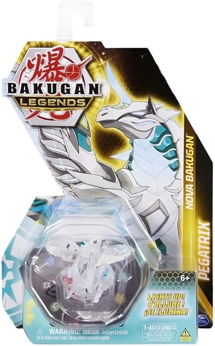 Bakugan Legends Novatrix Pegatrix toy figure in packaging