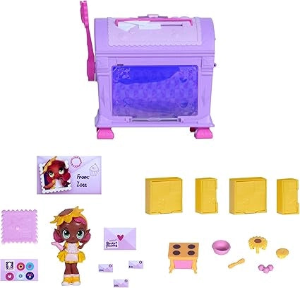 Secret Findees Mailbox with yellow Accessories