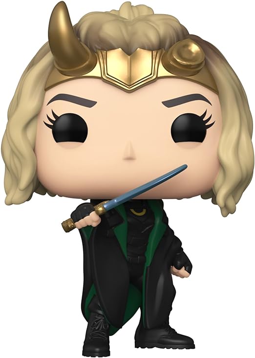a close view of loki with cape