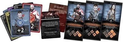 God of War The Card Game Character cards