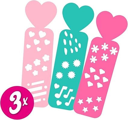3x hair dye stencils