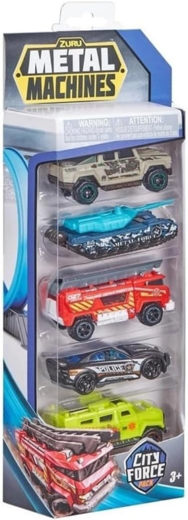 ZURU Metal Machines City Force Car Pack