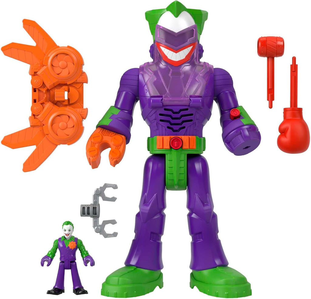 All the accessories of LaffBot with joker