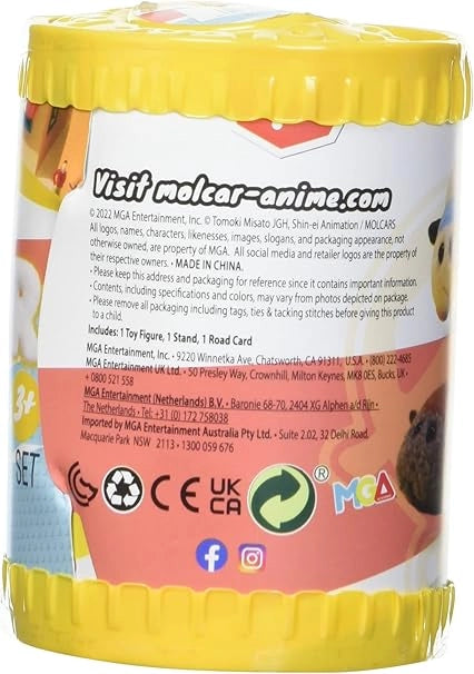 Back Side of Pui Pui Molcar Figures Pack