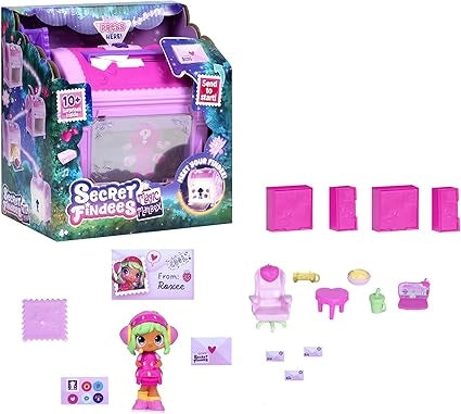 SECRET FINDEES pink magic playset with accessories