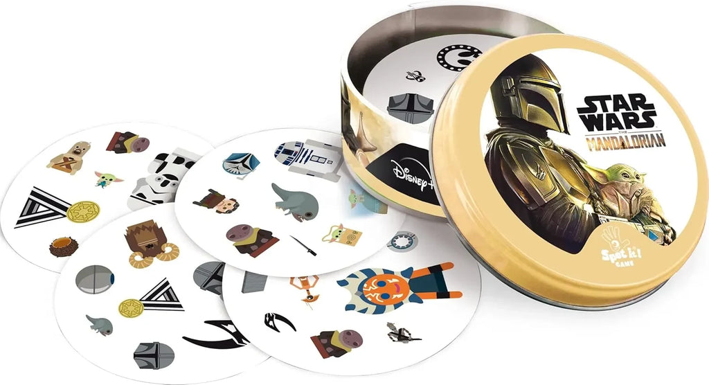 Star Wars Mandalorian Card Game Case & Cards