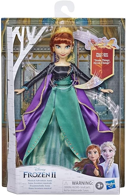 Box packing of frozen 2 doll by hasbro