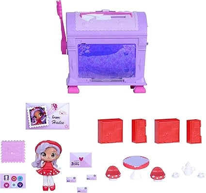 Secret Findees Mailbox with red Accessories
