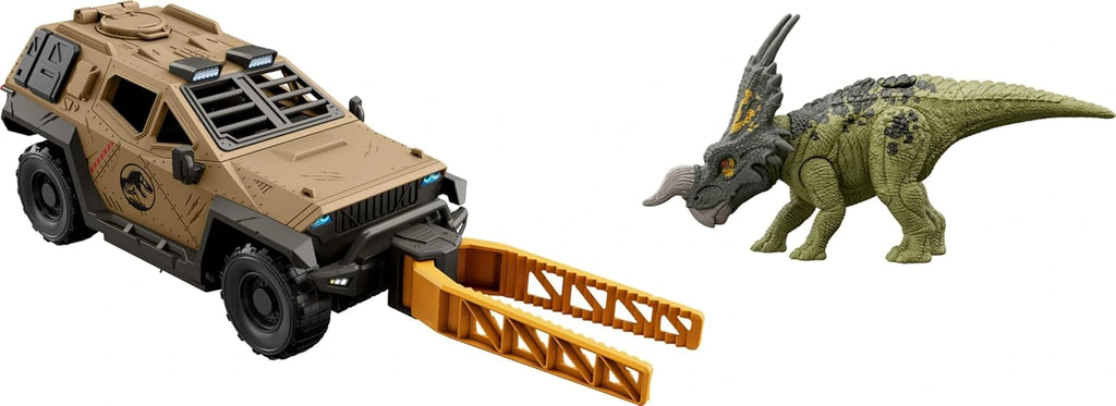 Truck & Einiosaurus Dinosaur Action Figure