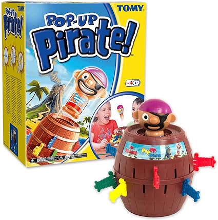TOMY Pop Up Pirate - Game Box