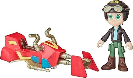 STAR WARS YOUNG JEDI FIGURE AND VEHICLE SET - Nash Durango Figure & Speeder Bike