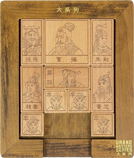 close view of wooden puzzle of professor.
