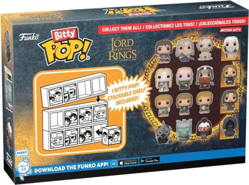 The Lord Of The Rings Funko Bitty POP! Box Back Side