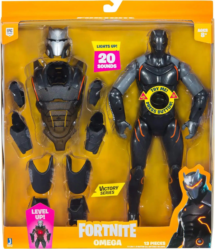 fortnite omega knight 12"  figure with Accessories