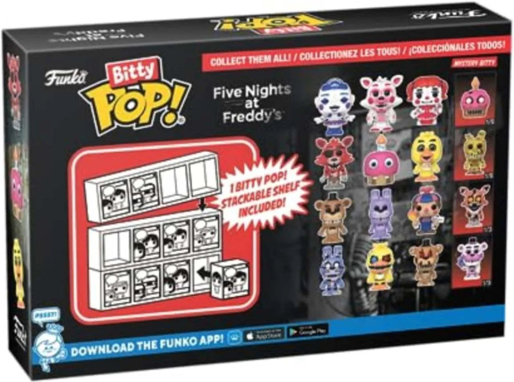 Funko Bitty Pop! Five Nights At Freddy's  Nightmare Bonnie - Box Backside