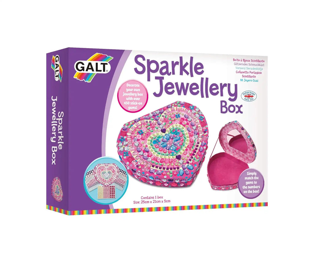 Galt Sparkle Jewellery Box