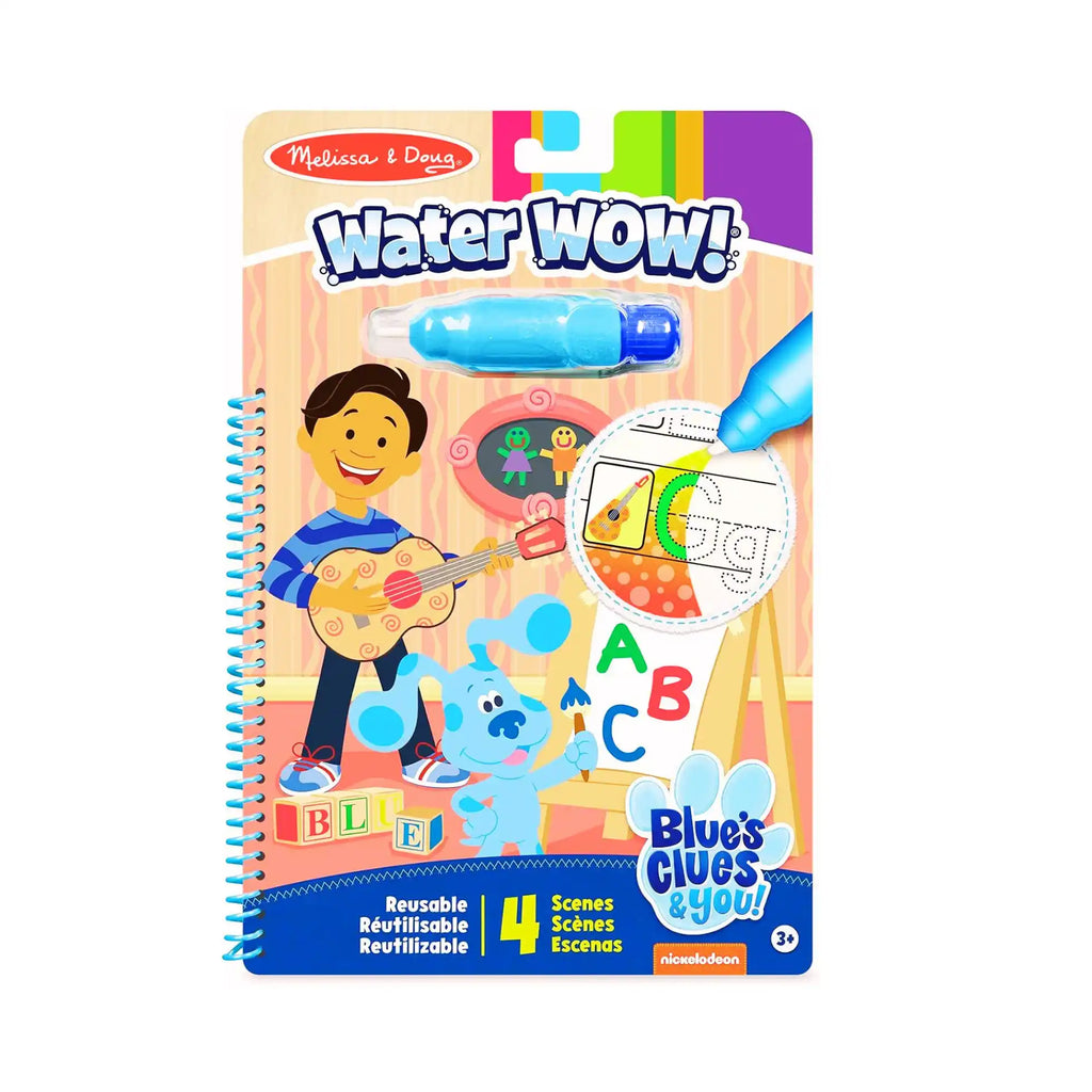 Melissa & Doug Blue's Clues & You! Water WOW Alphabet Activity Book