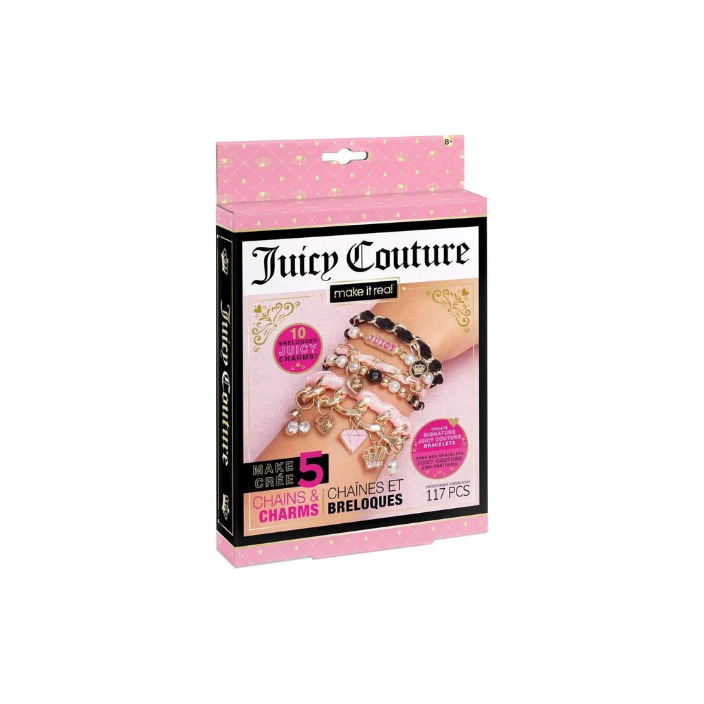 Make It Real Juicy Couture Mini Chains & Charms Bracelet Kit