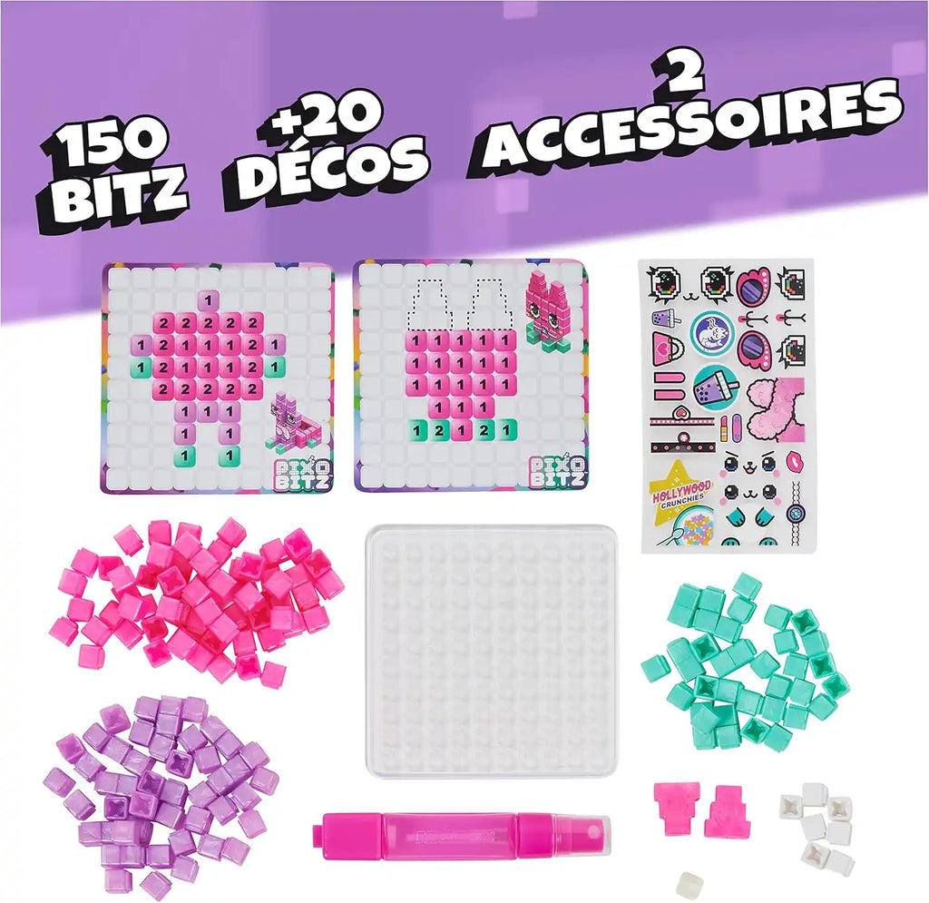 Set includes 150 bitz, +20 decos & 2 Accessories