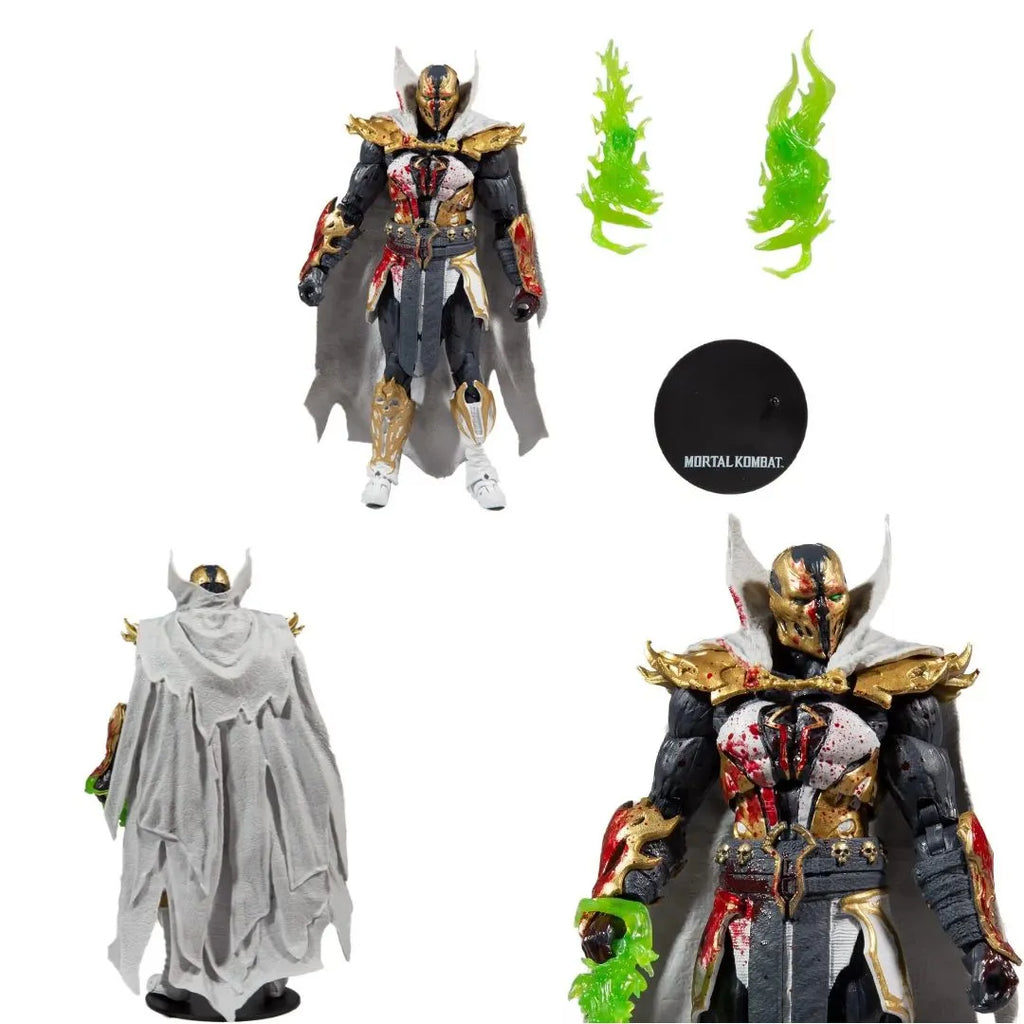  Malefik figure in blood-splattered Disciple skin from Mortal Kombat 11