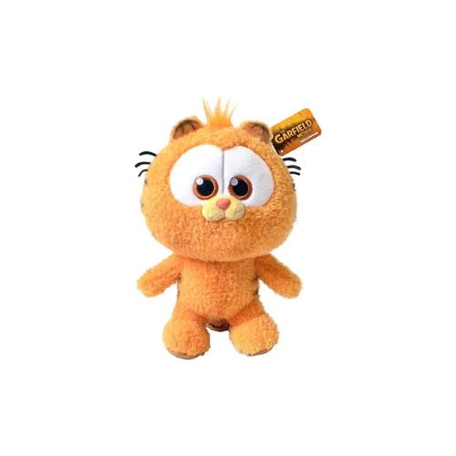 Baby Garfield Plush toy character with a Garfield tag on a white background
