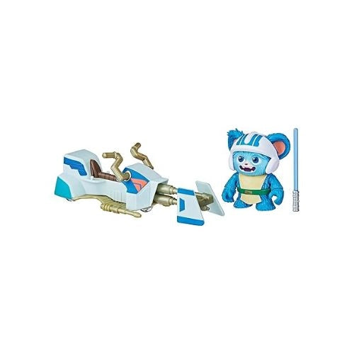 STAR WARS YOUNG JEDI FIGURE AND VEHICLE SET Nubs Figure & Speeder Bike