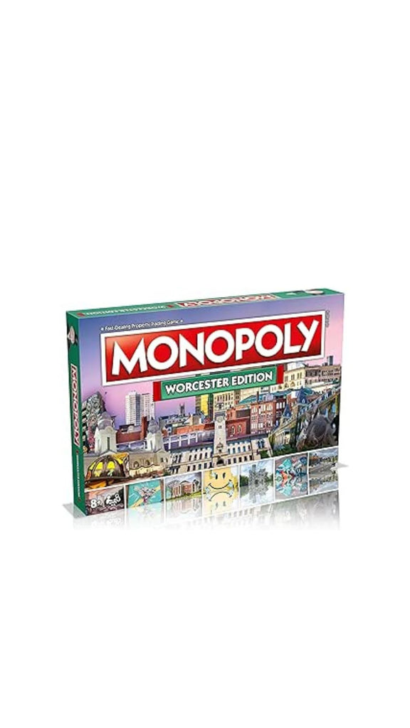 Monopoly Board Game Worcester Edition