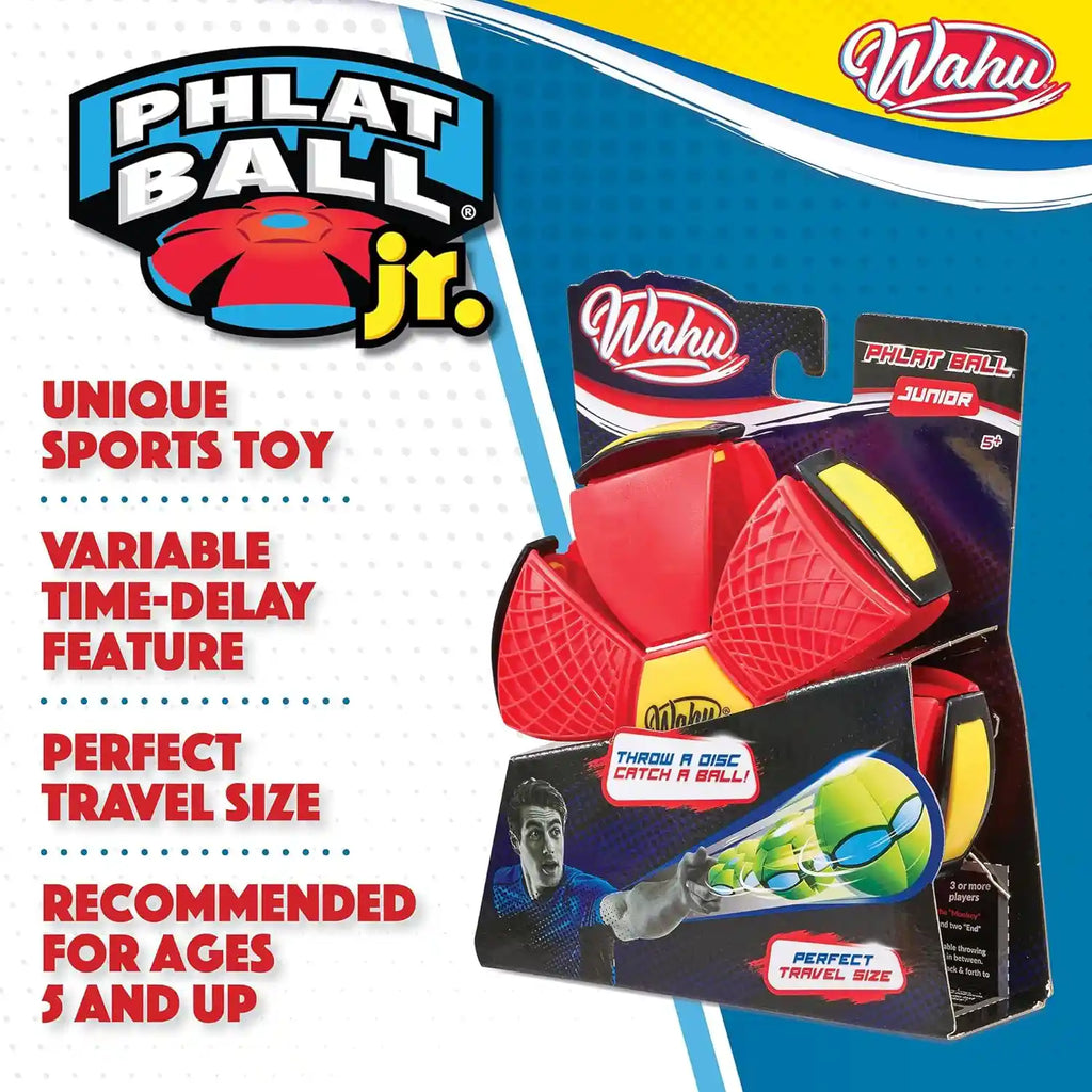 Phlat Ball  unique sports toy, perfect travel size