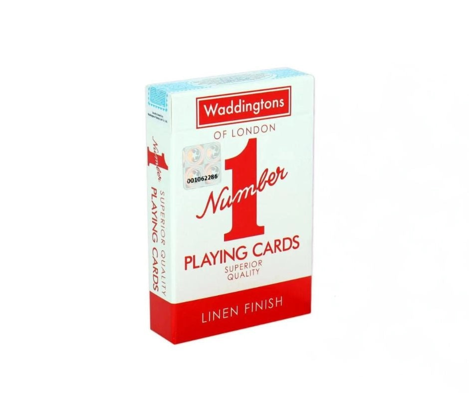 Red Waddingtons Number 1 Playing Card Game