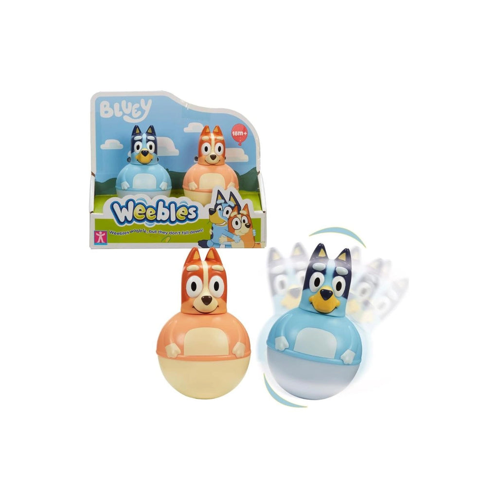 Weebles Bluey & Bingo Figures