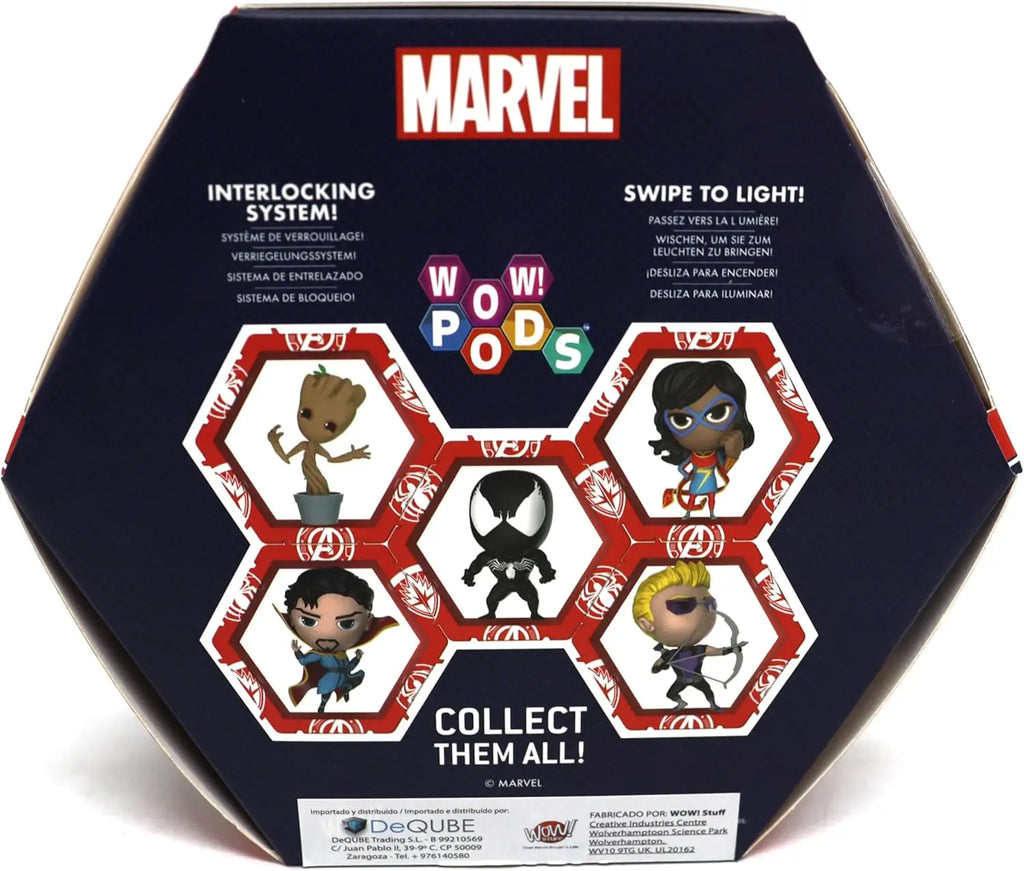 Back Side of Hawkeye figure pack