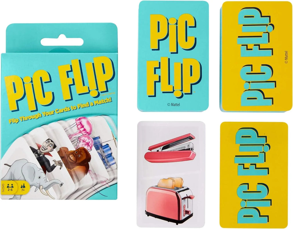 Mattel Pic Flip picture matching card game