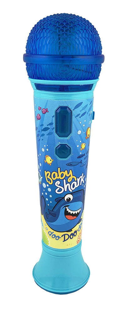 A close view of baby shark phone
