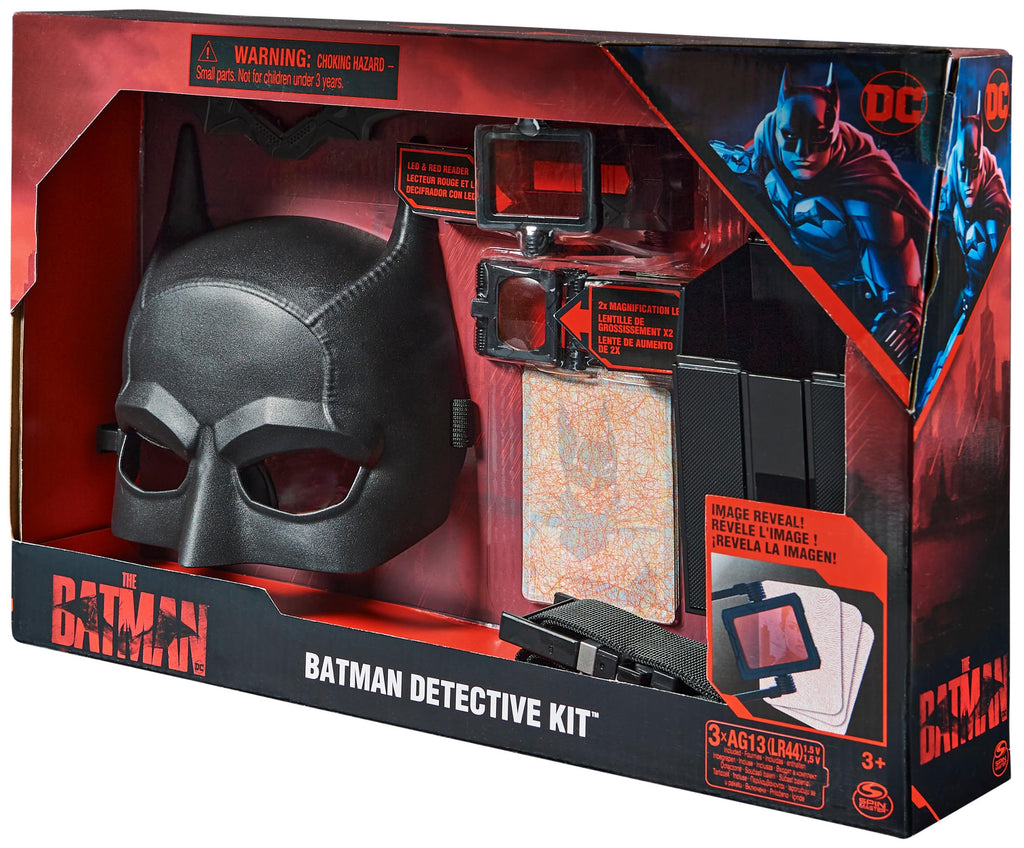 DC comic detective kit box packing